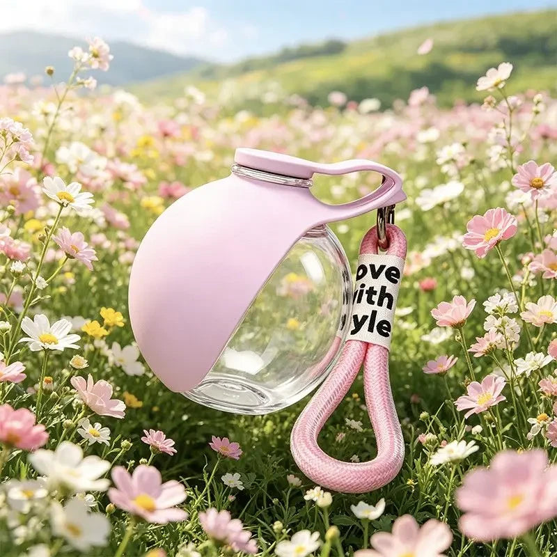 Portable Silicone Pet Water Bottle