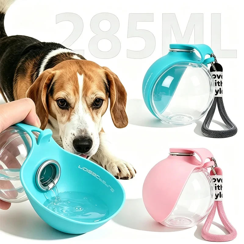 Portable Silicone Pet Water Bottle
